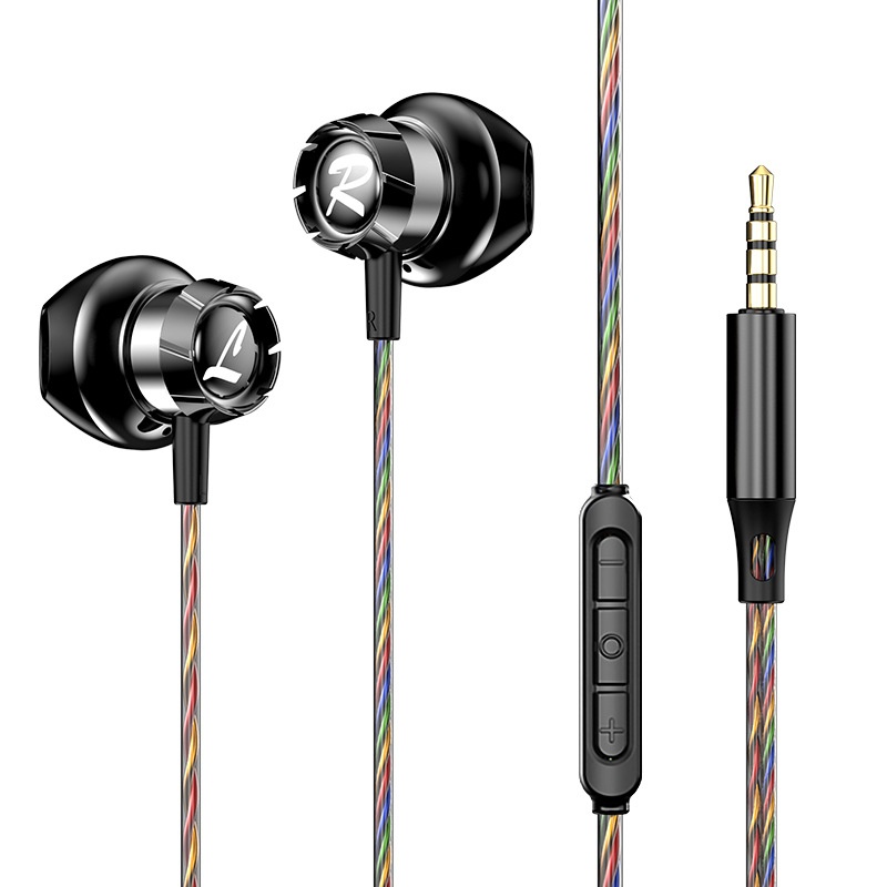 HiFi Wired In-Ear Earbuds with Mic, 14.2mm Drivers, Passive Noise Isolation, 3.5mm / USB-C