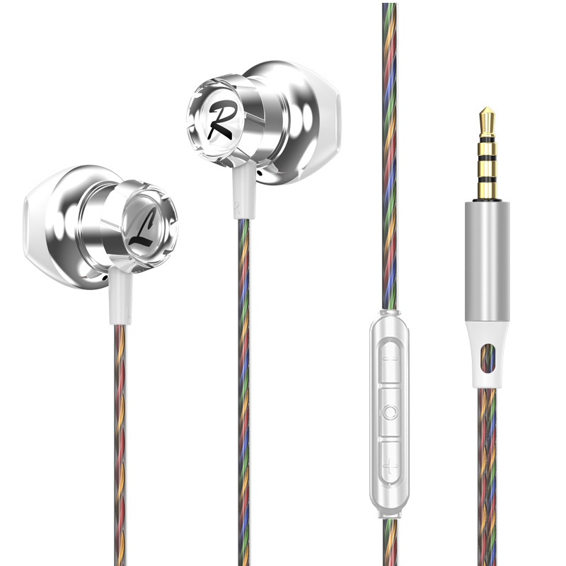 HiFi Wired In-Ear Earbuds with Mic, 14.2mm Drivers, Passive Noise Isolation, 3.5mm / USB-C