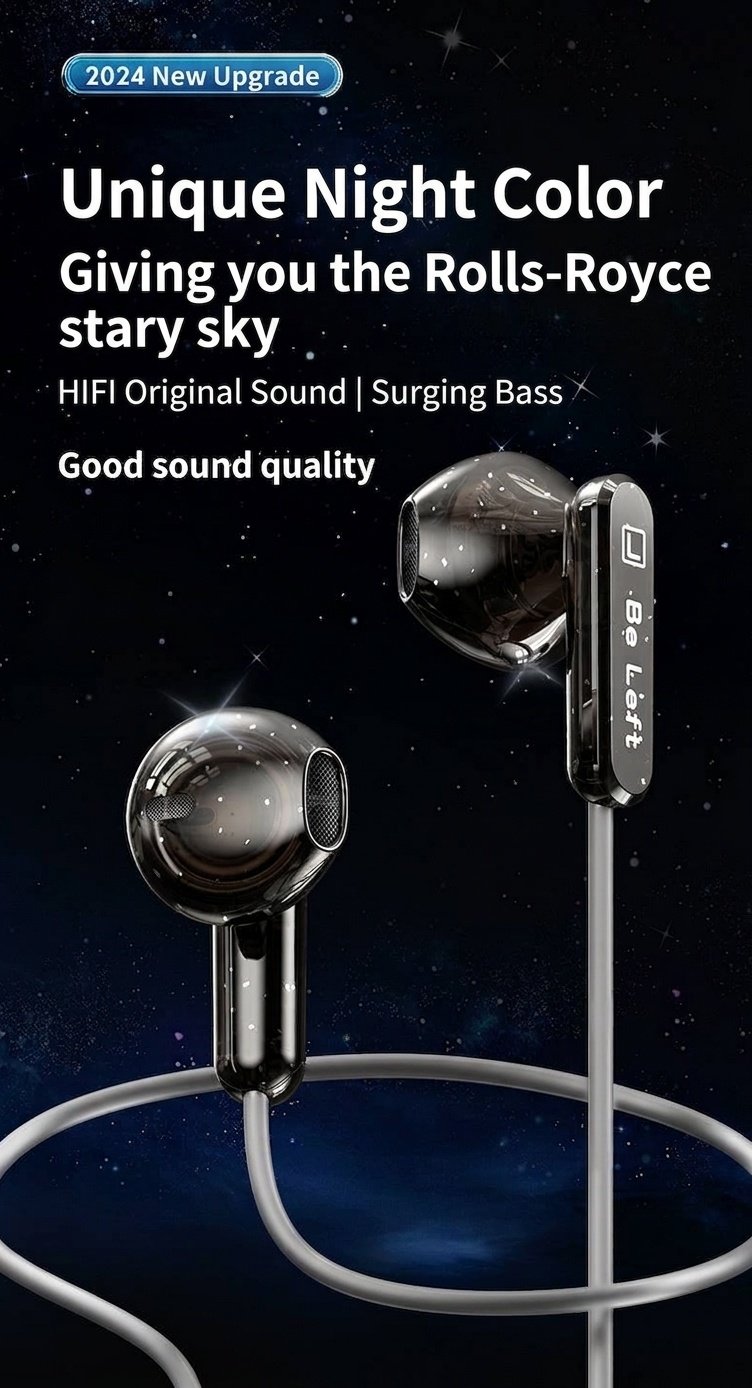Wired In-Ear Headphones with In-Line Mic, Physical Noise Reduction, Bass Boost, 3.5mm / USB-C