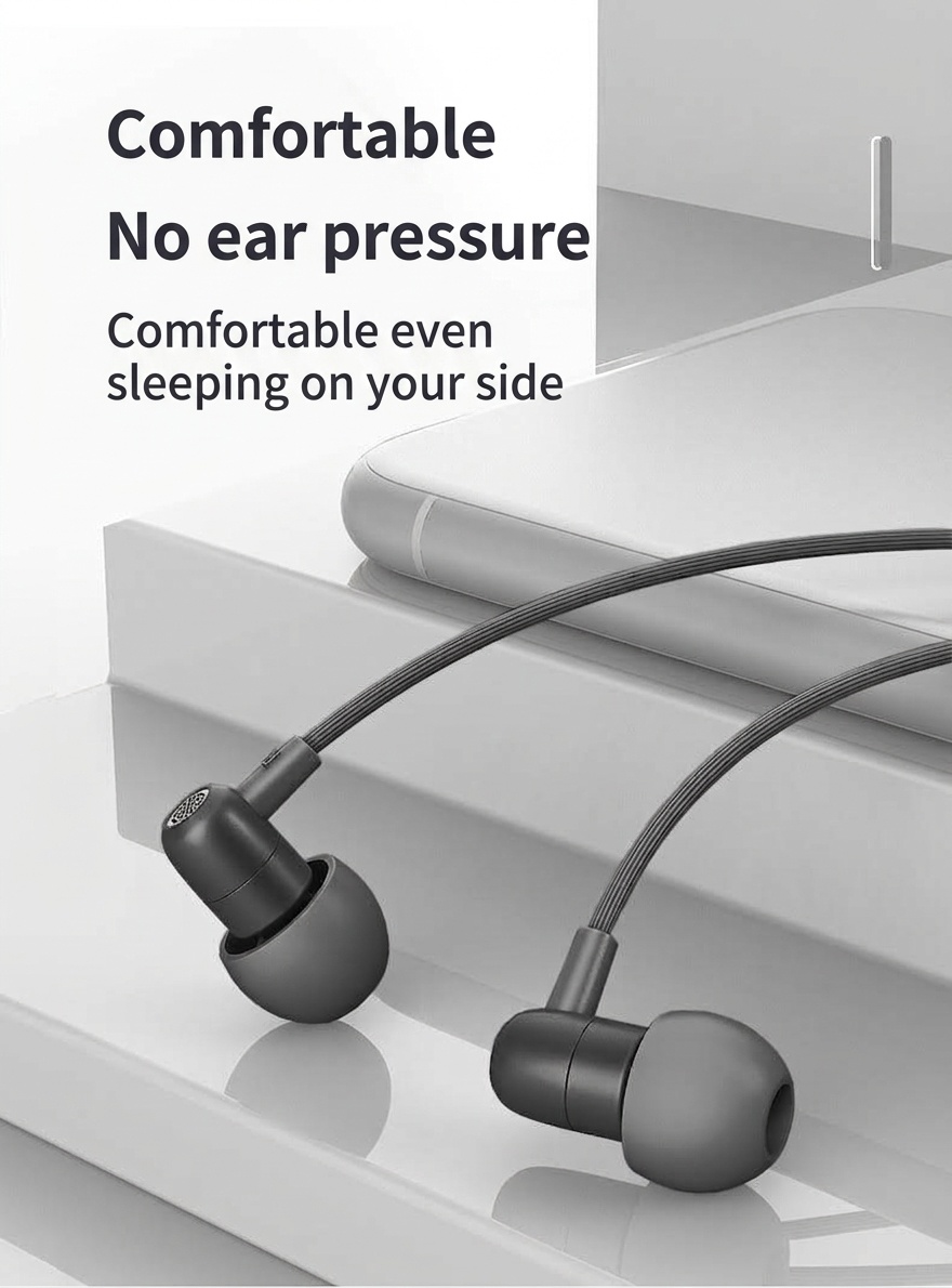 Wired In-Ear Headphones with In-Line Mic, Powerful Bass Drivers, Noise Isolation, 3.5mm / USB-C