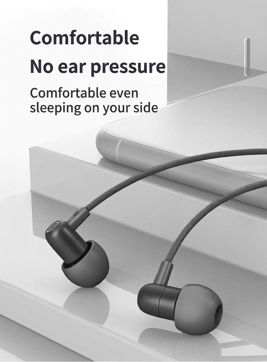 Wired In-Ear Headphones with In-Line Mic, Powerful Bass Drivers, Noise Isolation, 3.5mm / USB-C