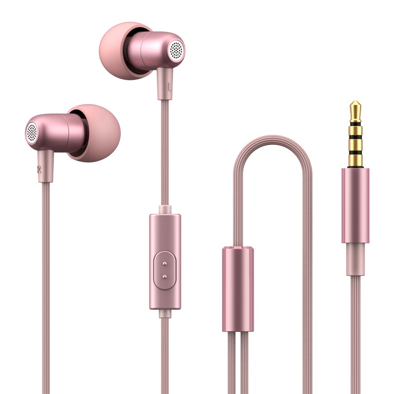 Wired In-Ear Headphones with In-Line Mic, Powerful Bass Drivers, Noise Isolation, 3.5mm / USB-C