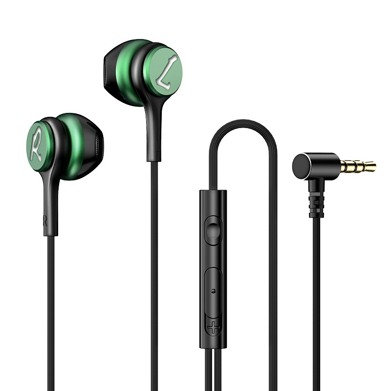 Wired In-Ear Gaming Headphones with Sensitive Mic, 7mm Drivers, Ergonomic Fit, 3.5mm / USB-C