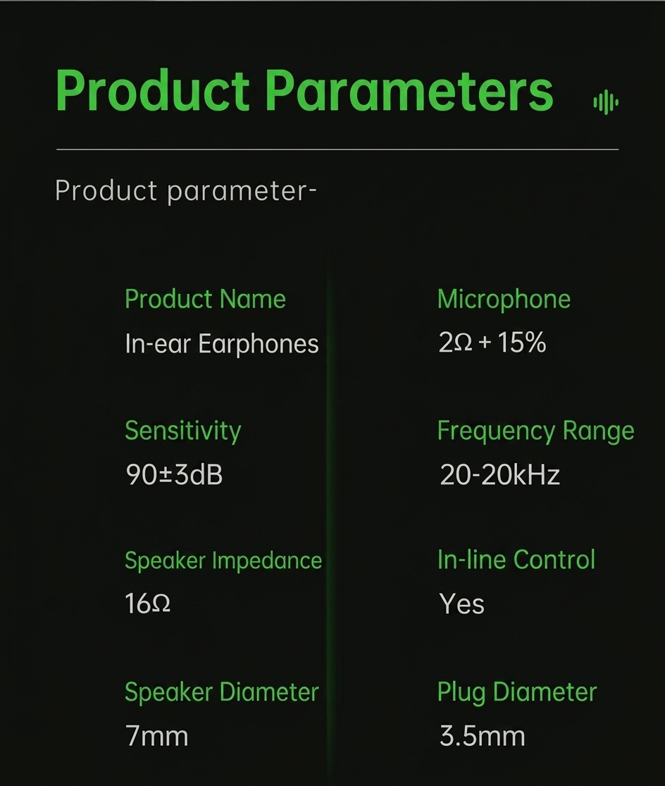 Wired In-Ear Gaming Headphones with Sensitive Mic, 7mm Drivers, Ergonomic Fit, 3.5mm / USB-C