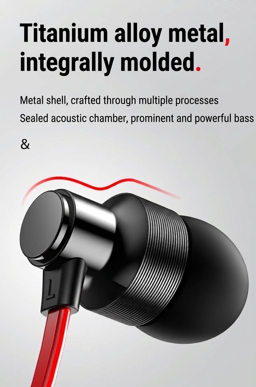Wired In-Ear Gaming Headphones with HD Mic, Inline Controls, 10mm Drivers, 3.5mm Jack