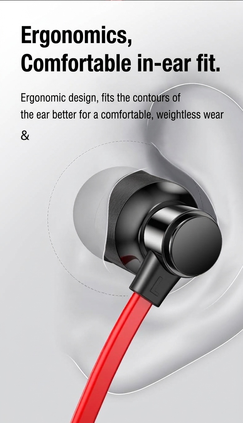 Wired In-Ear Gaming Headphones with HD Mic, Inline Controls, 10mm Drivers, 3.5mm Jack