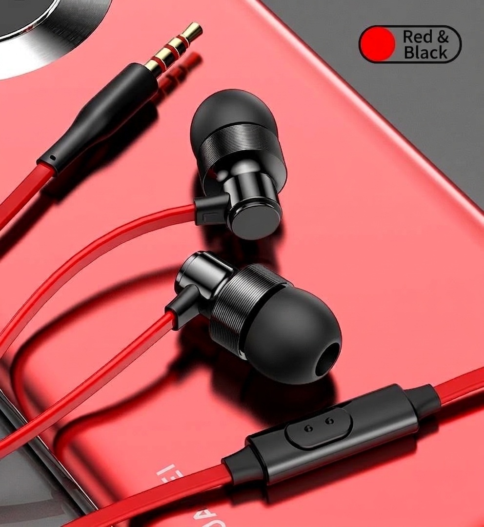 Wired In-Ear Gaming Headphones with HD Mic, Inline Controls, 10mm Drivers, 3.5mm Jack