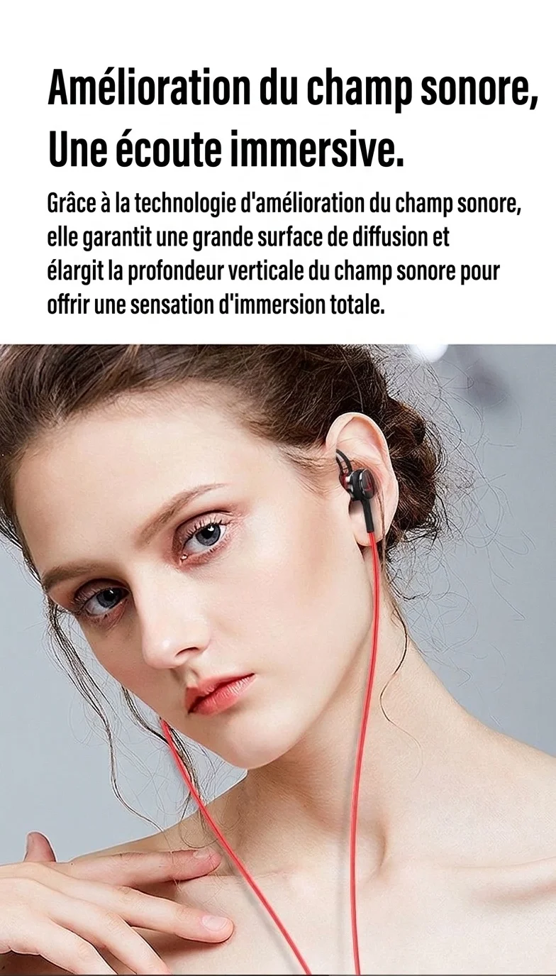 Wired In-Ear Gaming Earbuds with Noise Cancelling Mic, 10mm Deep Bass Drivers, 3.5mm / USB-C