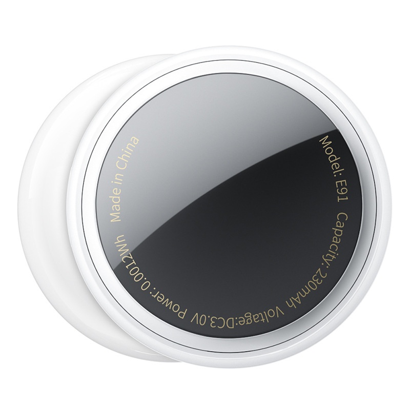 Apple E91TK Find My Smart Tracker Anti-Loss Device for Keys & Bags - White
