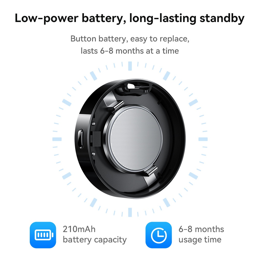 Google E96A Find My Device Smart Anti-Lost Tracker for Android - Black