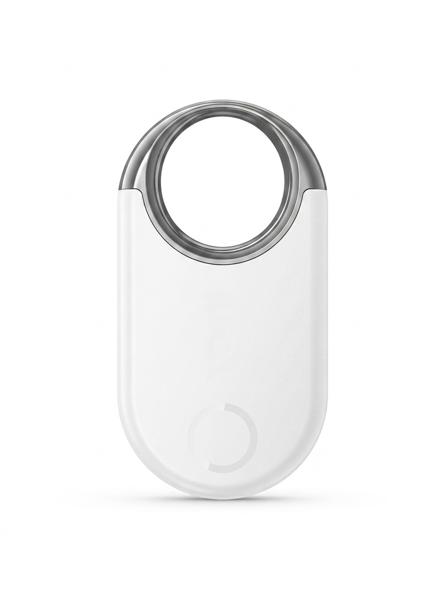 Google E98A Find My Device Smart Anti-Lost Tracker Keychain - White