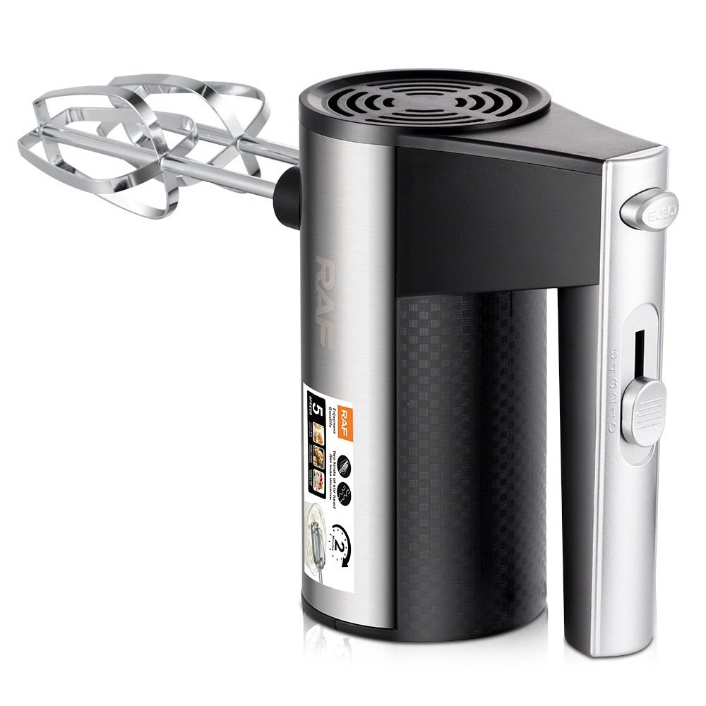 RAF 600W 5-Gang-Elektro-Handmixer zum Backen und Kochen