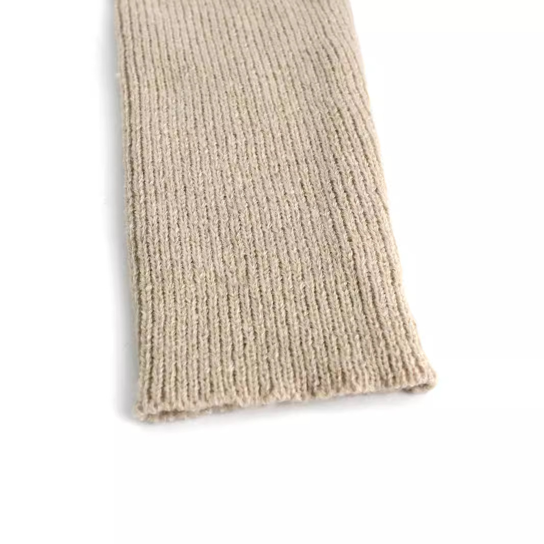 Knit Base Layer Top, Solid Color Half Turtleneck, Spring Autumn Winter SSU-00026