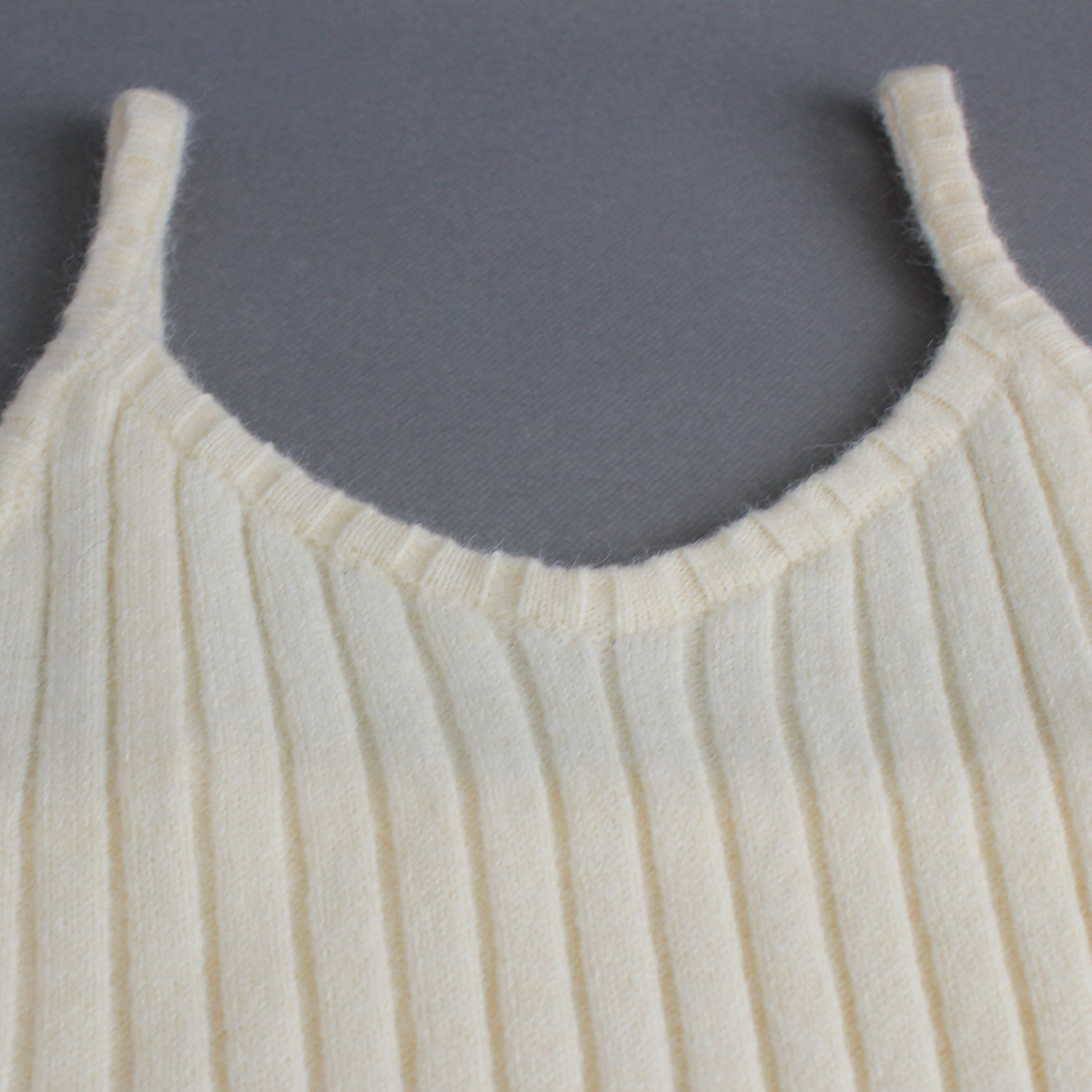 Sleeveless Ribbed Crop Tank Top Cami Set SSU-00031