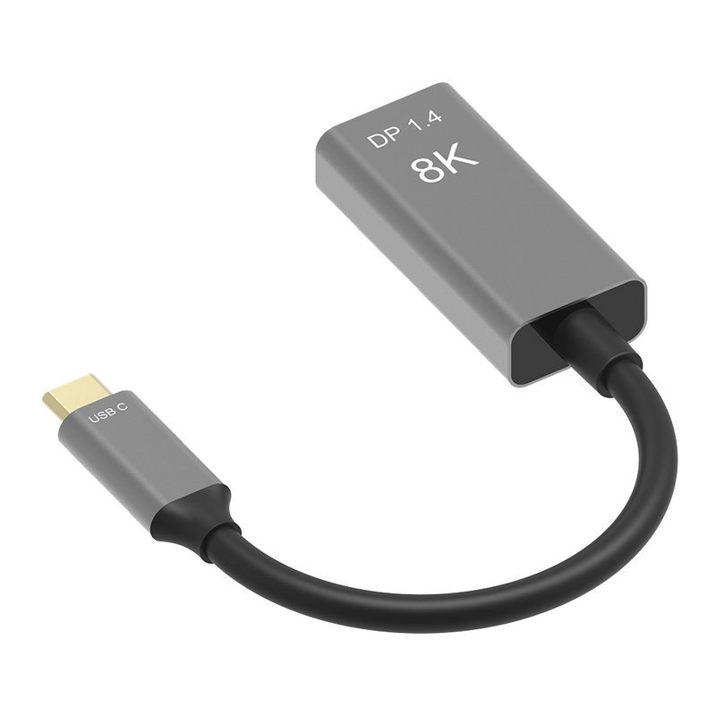 USB-C to DisplayPort 8K Adapter - 60Hz Type-C DP 1.4 Cable