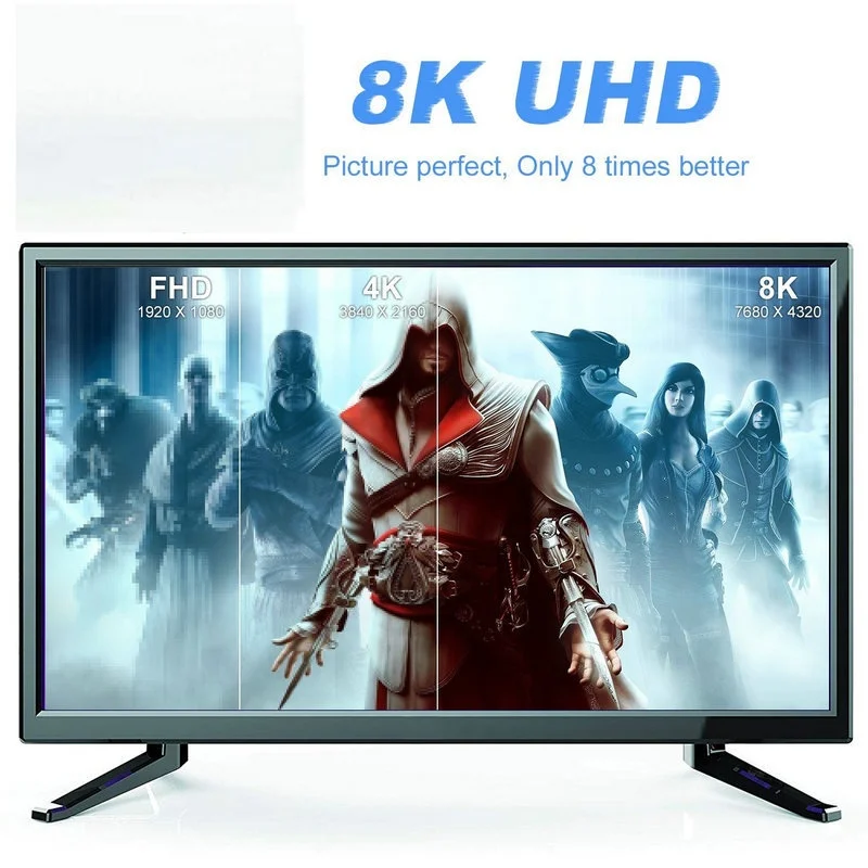 USB-C to DisplayPort 8K Adapter - 60Hz Type-C DP 1.4 Cable