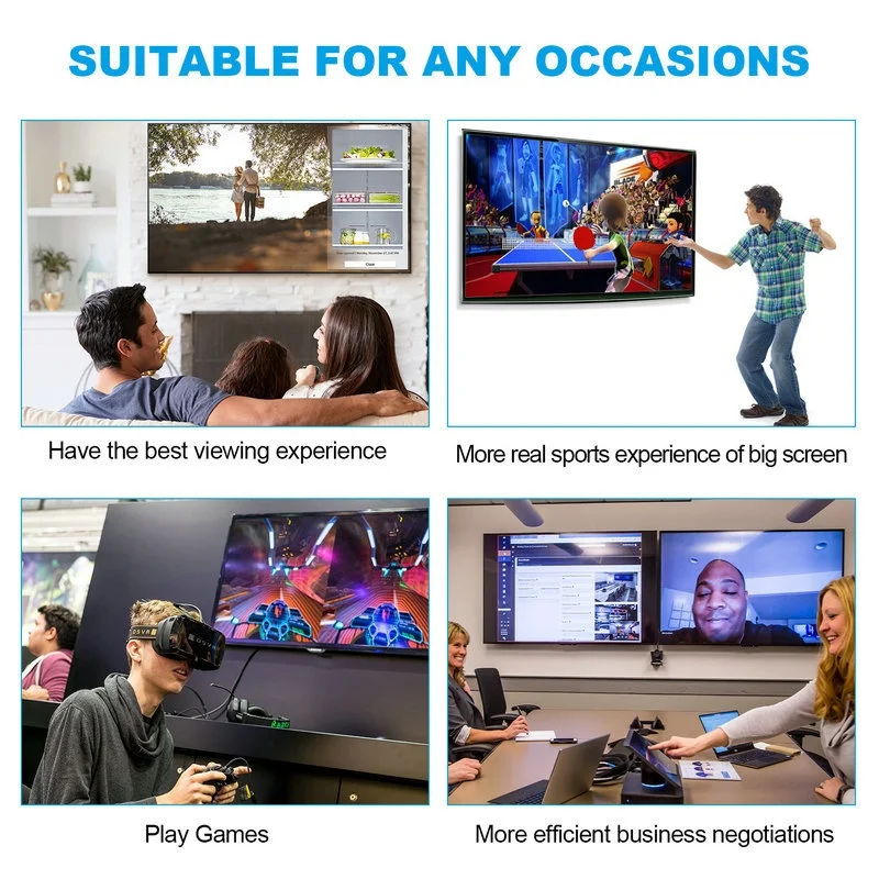 USB-C to DisplayPort 8K Adapter - 60Hz Type-C DP 1.4 Cable
