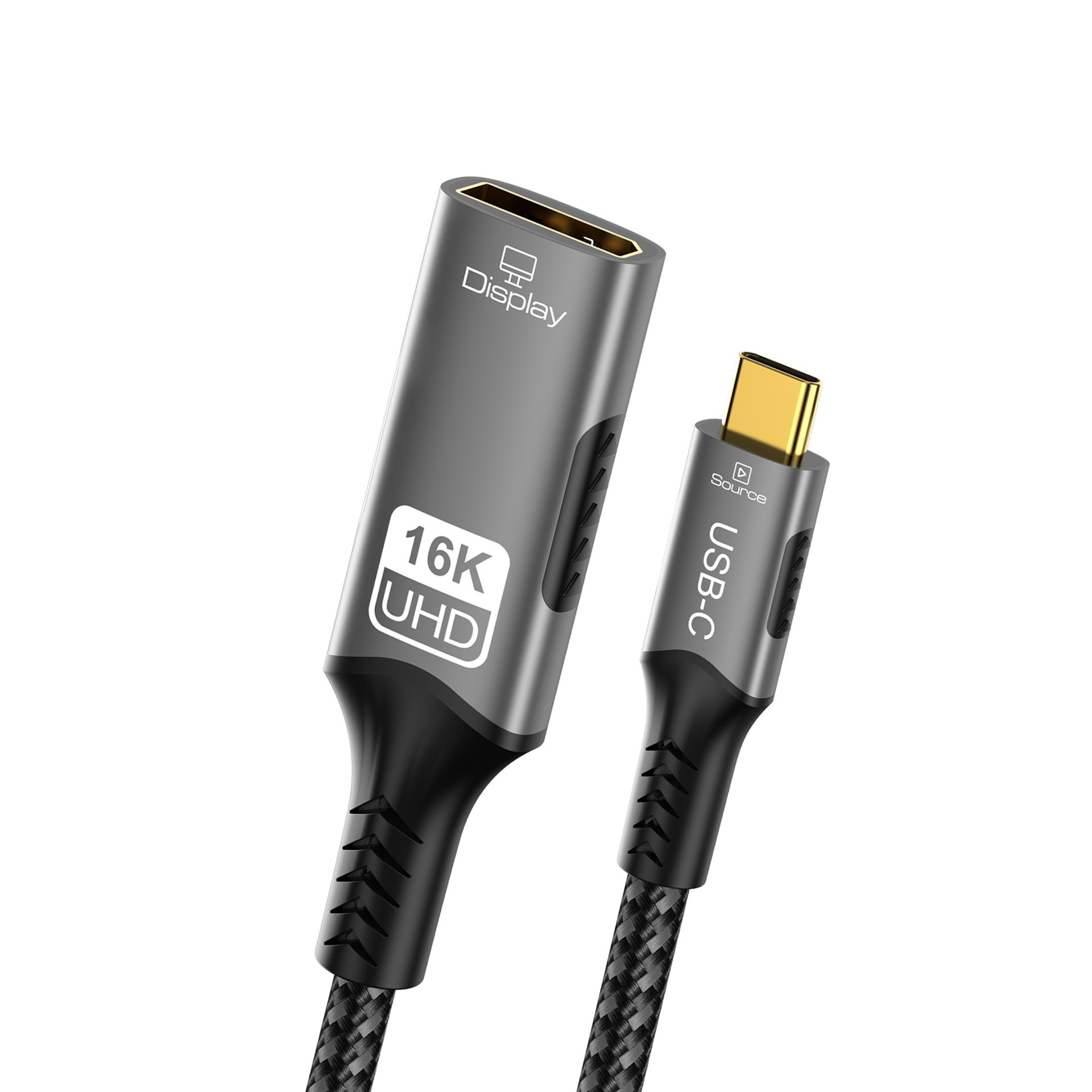 16K USB-C to DisplayPort 2.1 Adapter Cable - Ultra HD 54Gbps