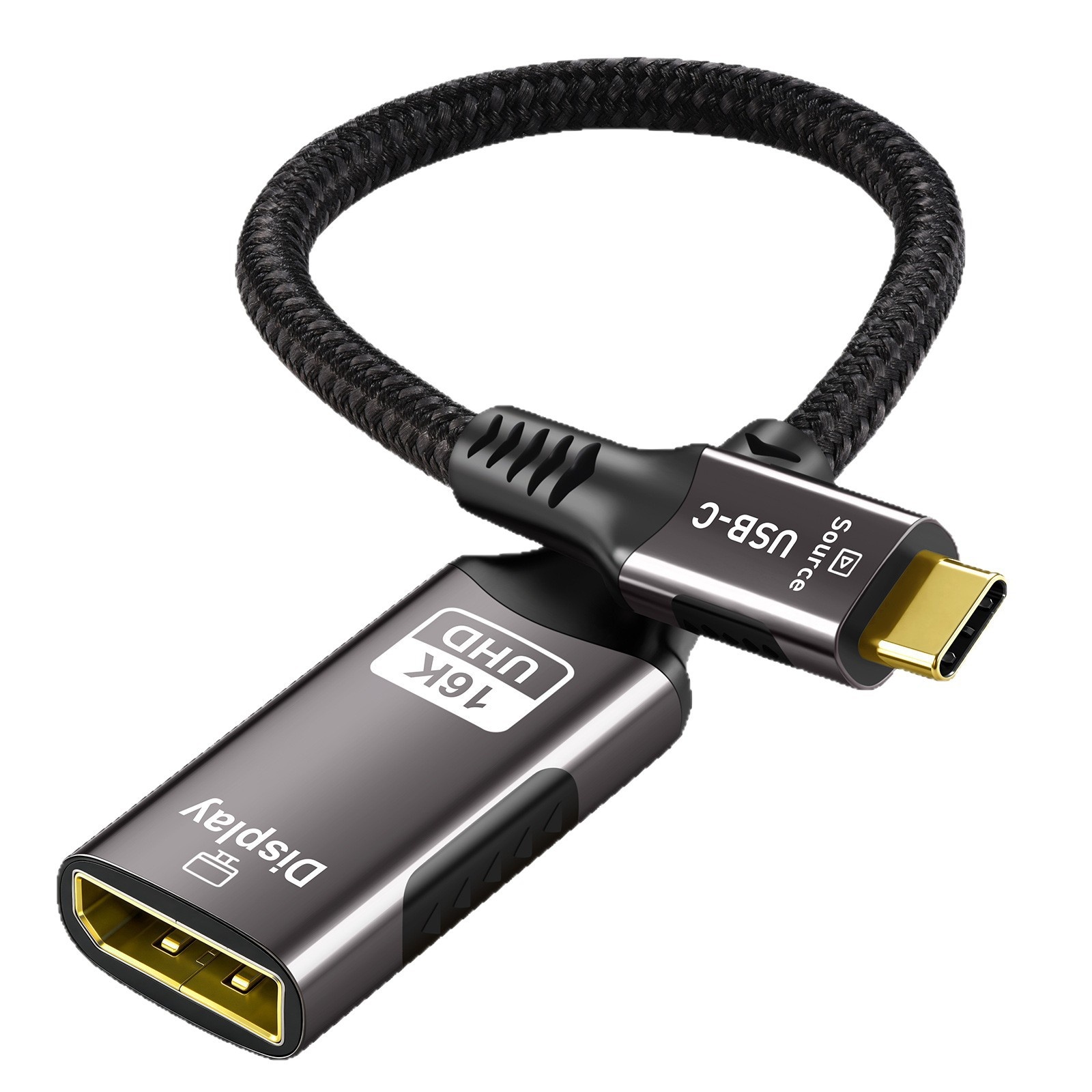 16K USB-C to DisplayPort 2.1 Adapter Cable - Ultra HD 54Gbps