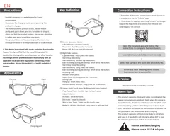 AG18 Black TR90 Smart AI Sunglasses #BS1223-0005