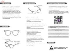 Gafas de sol electrocrómicas inteligentes con IA AG11 TR90 azules n.° BS1223-0002