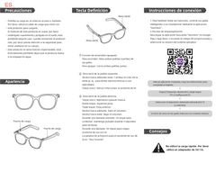 Gafas de sol electrocrómicas inteligentes con IA AG11 TR90 rojas n.° BS1223-0003