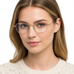 BS1913-0149_Golden_Oval_Titanium_Glasses_model