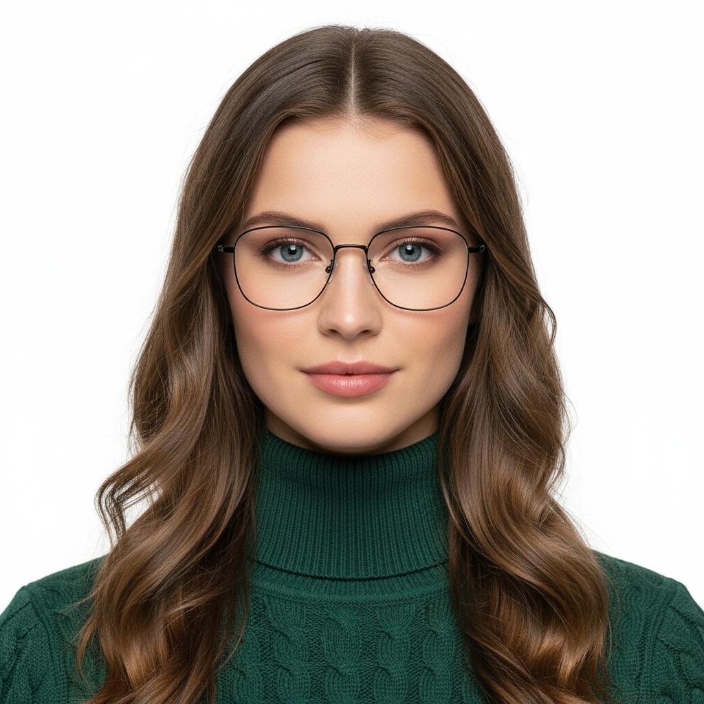 BS1913-0161_Black_Rectangular_Titanium_Glasses_model