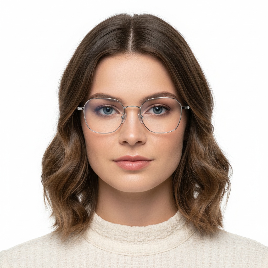 BS1913-0176_Silver_Geometric_Titanium_Glasses_model