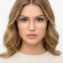 BS1913-0210_Pink_Aviator_Titanium_Glasses_model