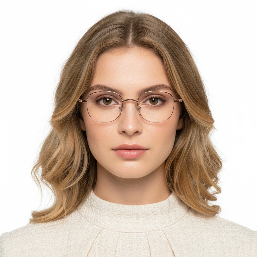 BS1913-0217_Pink_Oval_Titanium_Glasses_model