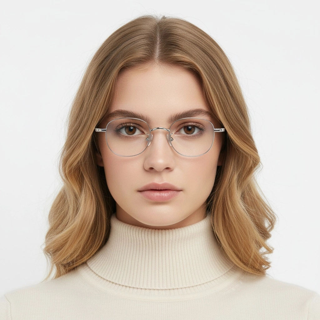 BS1913-0220_Silver_Oval_Titanium_Glasses_model