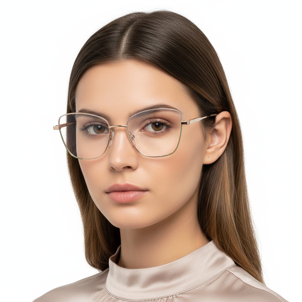 BS2425-0030_Green_Butterfly_Metal_Glasses_model