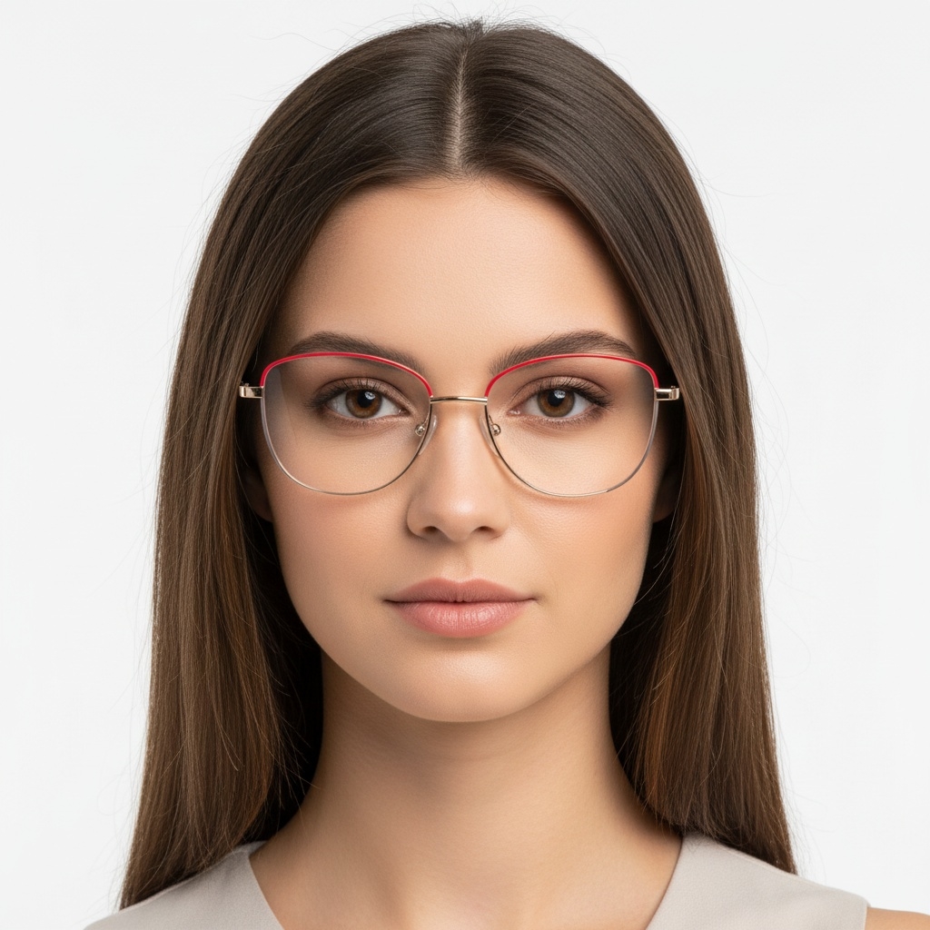 BS2425-0033_Red_Butterfly_Metal_Glasses_model