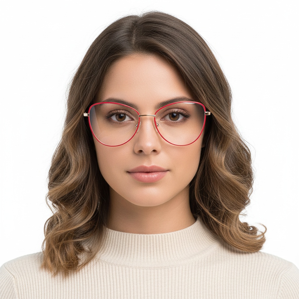 BS2425-0059_Red_Butterfly_Metal_Glasses_model