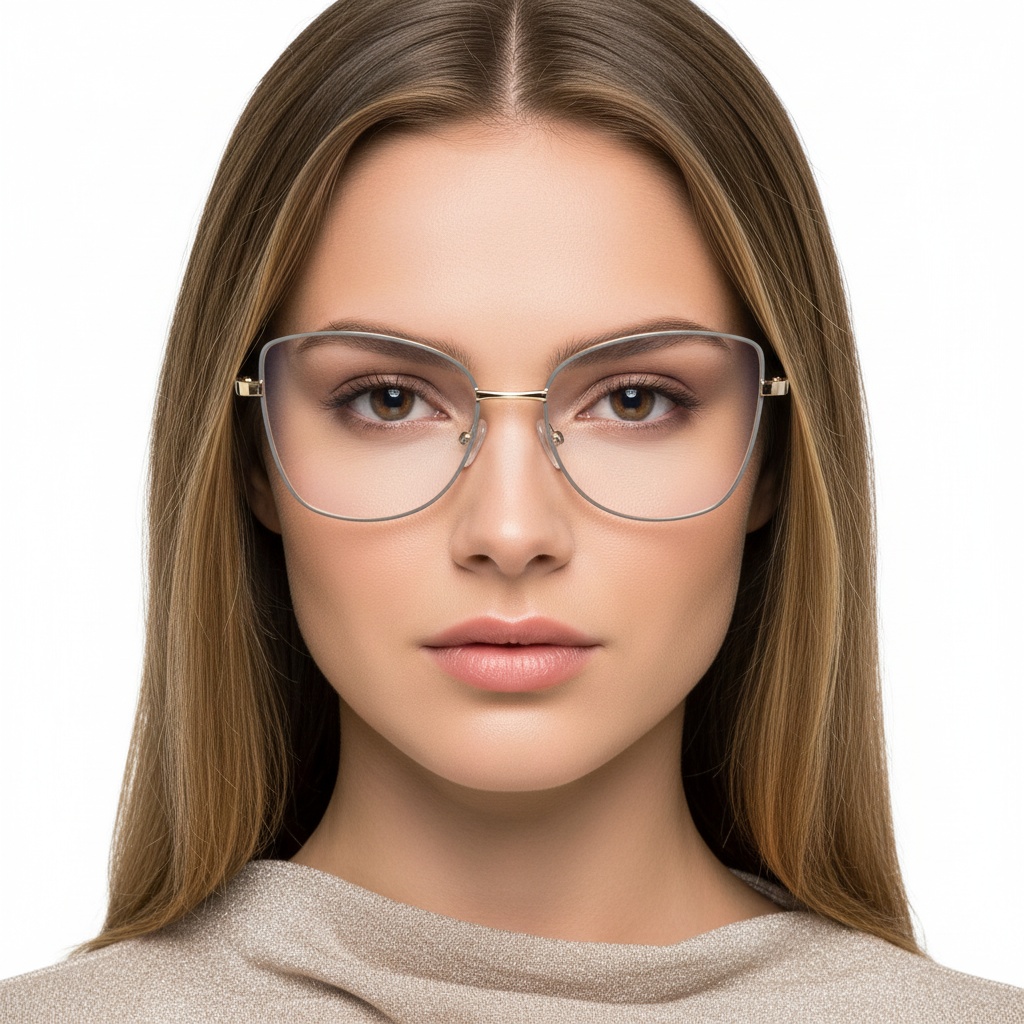 BS2425-0070_Black_Butterfly_Metal_Glasses_model