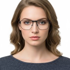 BS2425-0104_Red_Rectangular_Metal_Glasses_model