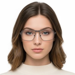 BS2425-0111_White_Rectangular_Metal_Glasses_model