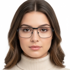 BS2425-0113_Grey_Rectangular_Metal_Glasses_model