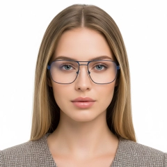 BS2425-0126_Blue_Aviator_Metal_Glasses_model