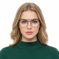 BS2425-0129_Black_Aviator_Metal_Glasses_model