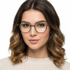 BS2425-0163_Black_Geometric_Metal_Glasses_model