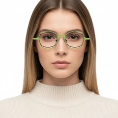 BS2425-0171_Green_Geometric_Metal_Glasses_model