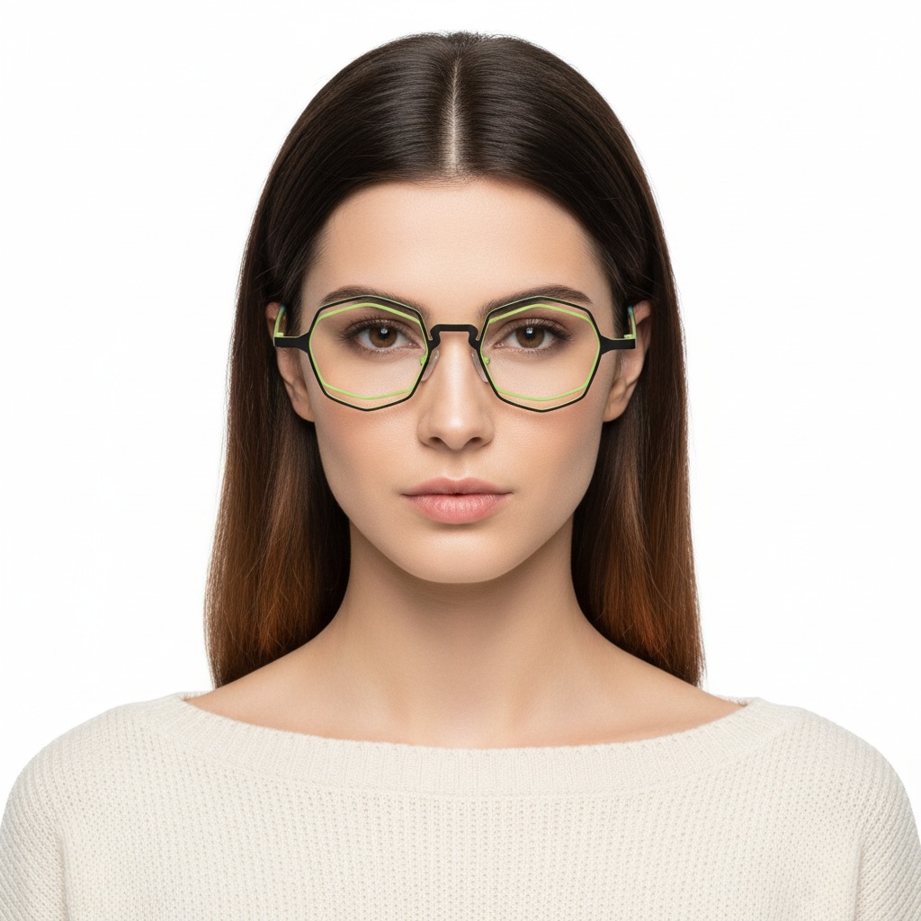 BS2425-0173_Black_Geometric_Metal_Glasses_model