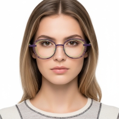 BS2425-0188_Green_Oval_Metal_Glasses_model