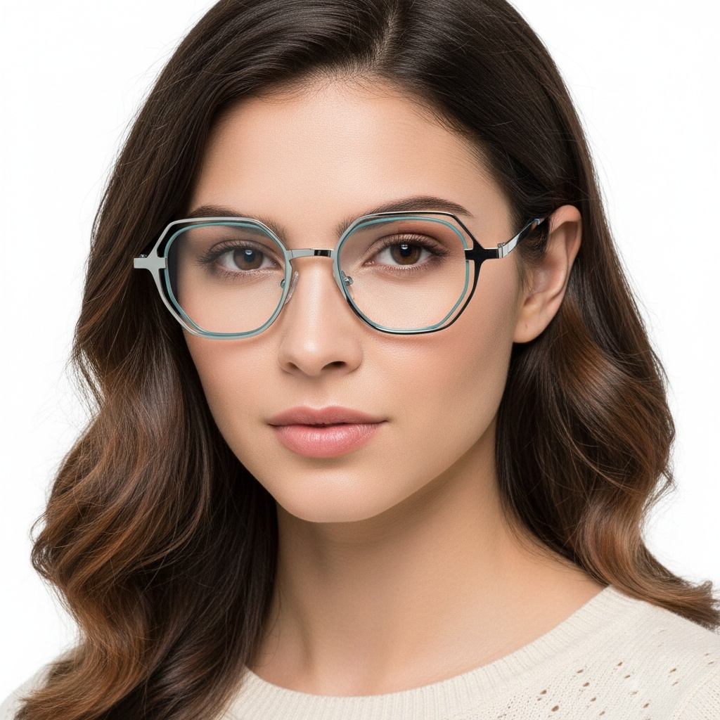 BS2425-0195_White_Geometric_Metal_Glasses_model