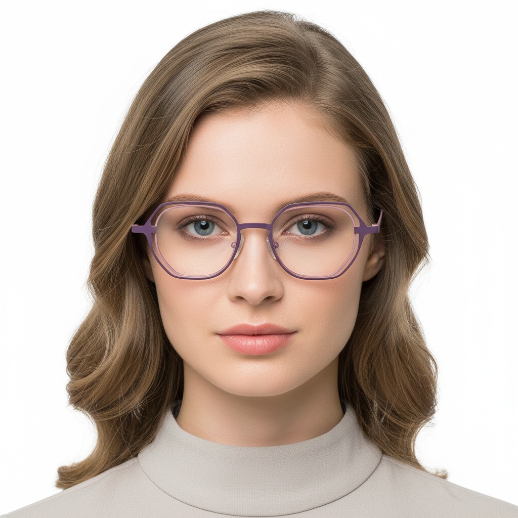 BS2425-0197_Purple_Geometric_Metal_Glasses_model