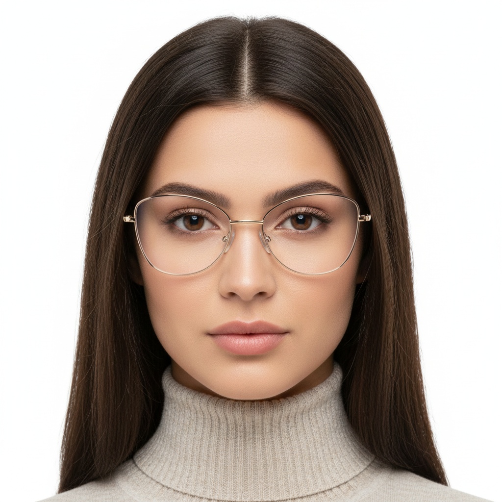 BS2425-0207_Golden_Butterfly_Metal_Glasses_model