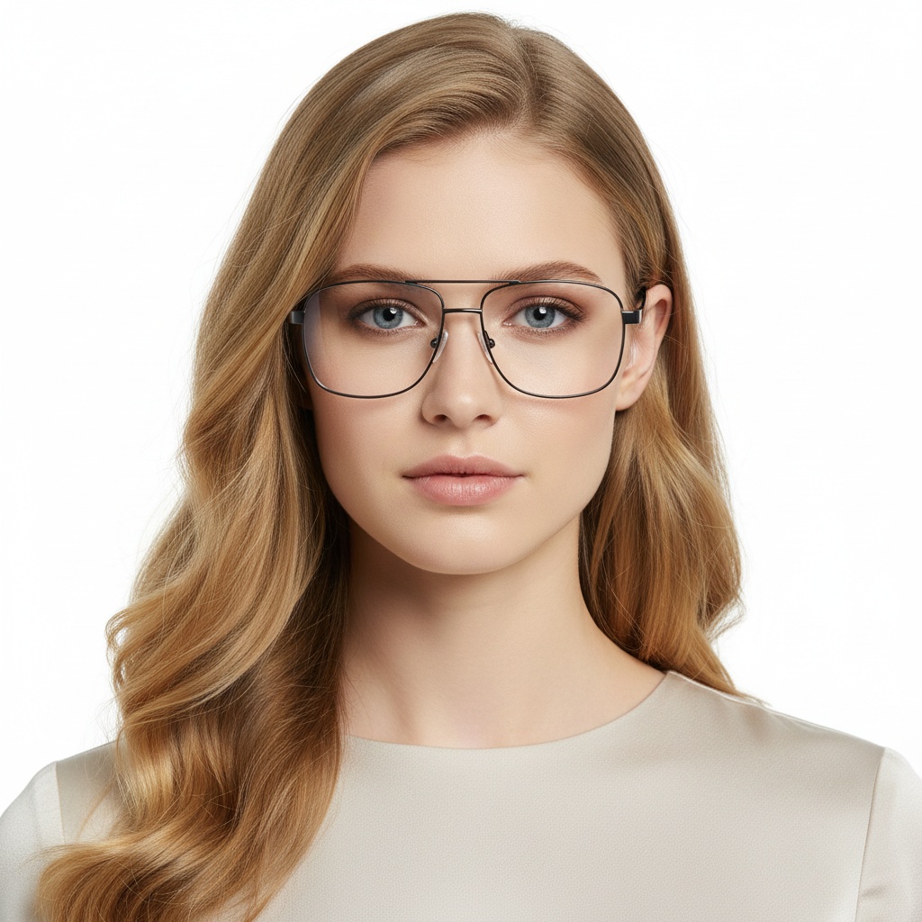 BS2425-0240_Grey_Aviator_Metal_Glasses_model