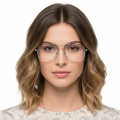 BS2425-0264_Silver_Aviator_Metal_Glasses_model